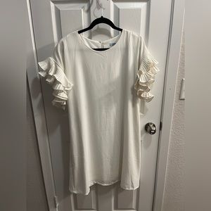 She+Sky white dress. Size 1xl